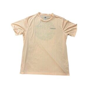 Havana Jim Shirt Mens L Peach Cool Tech Tee UPF Moisture Wicking NEW‎